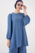 Ayrobin Tunik Pantolon Alt Üst Takım 6712 - İndigo resmi